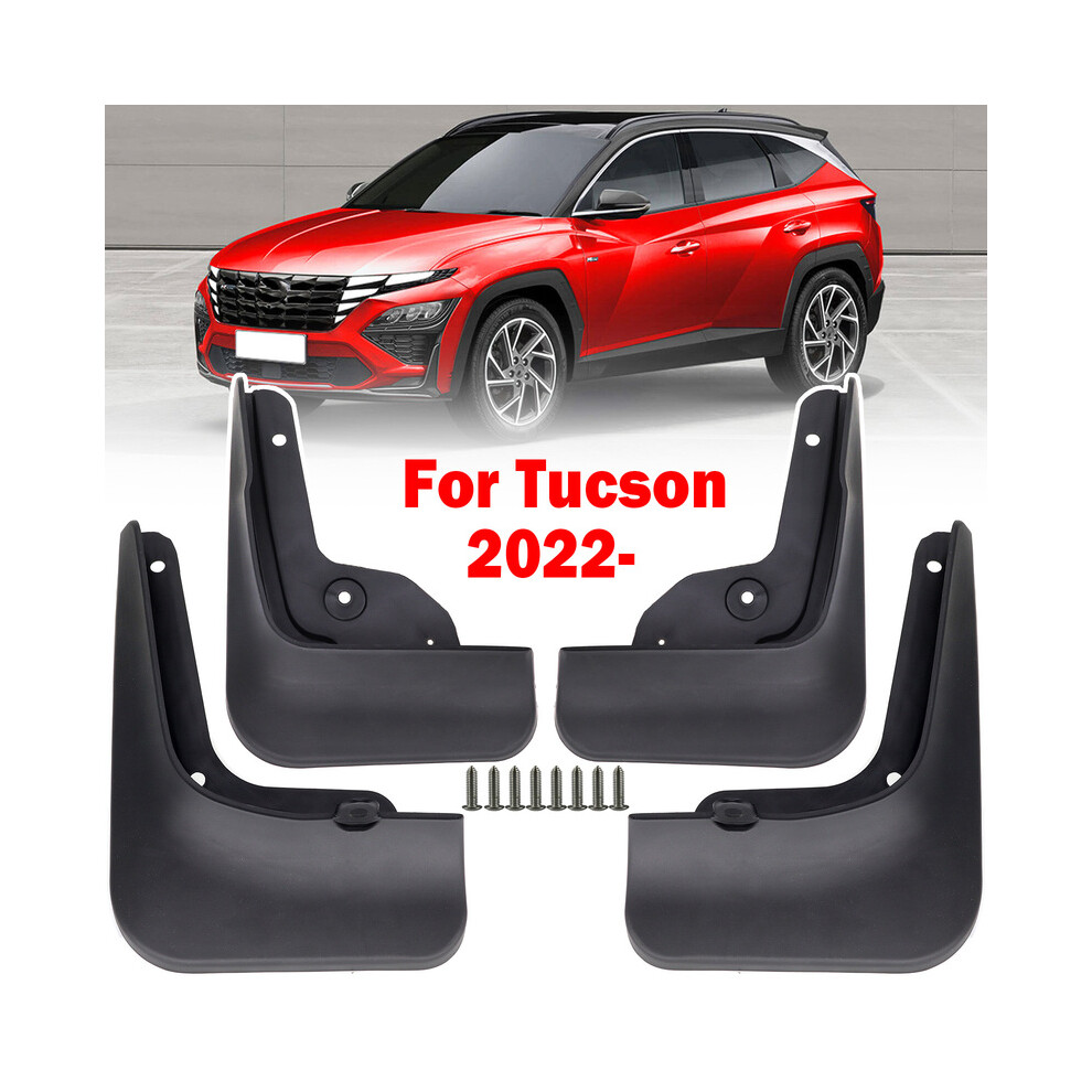 4X Set For Hyundai Tucson Nx4 2021 2022 2023 Car Molded Mud Flaps Splash 8902774230558