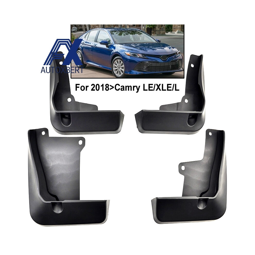 For Toyota Camry 2018 L Le Xle 4Pc Front Rear Mudflaps Mud Guard Mud 8902774230695