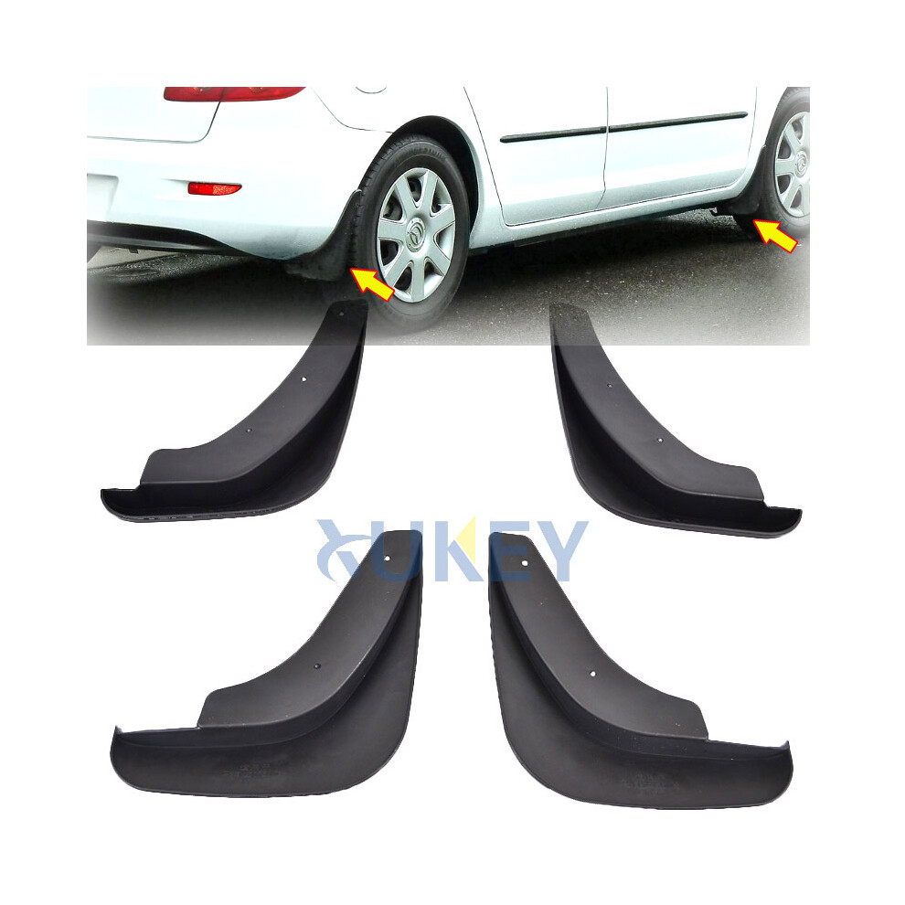 Set Car Mud Flaps For Mazda 3 (Bk) Hatch Hatchback M3 2004-2008 Mudflaps 8902774230664