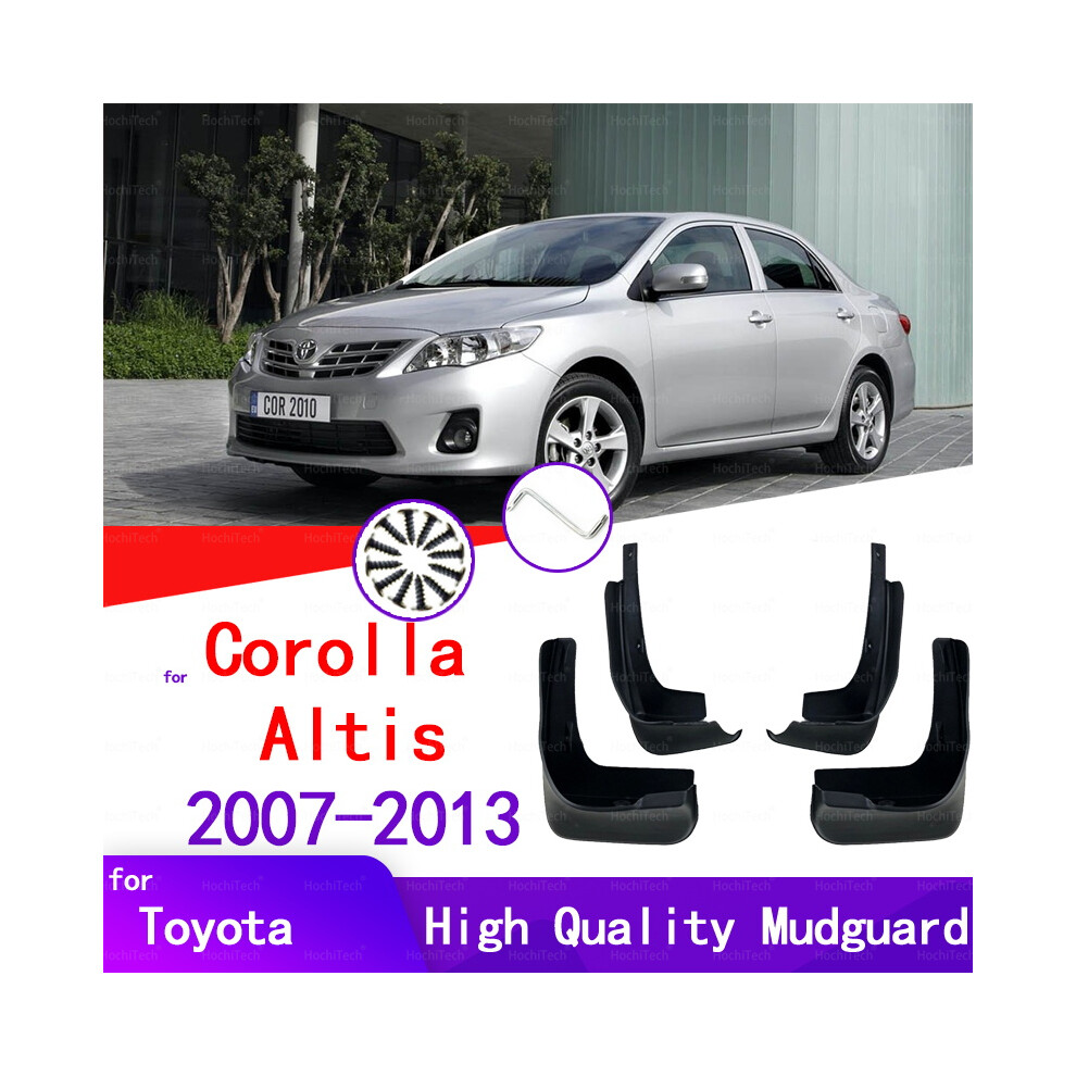 For Toyota Corolla Altis E140 2007~2013 Car Fender Mudguard Mud Flaps 8902774230718