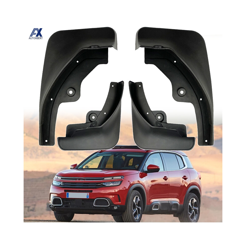4Pcs Mud Flaps For Citroen C5 Aircross 2017 -On Mudflaps Splash Guards 8902774230688