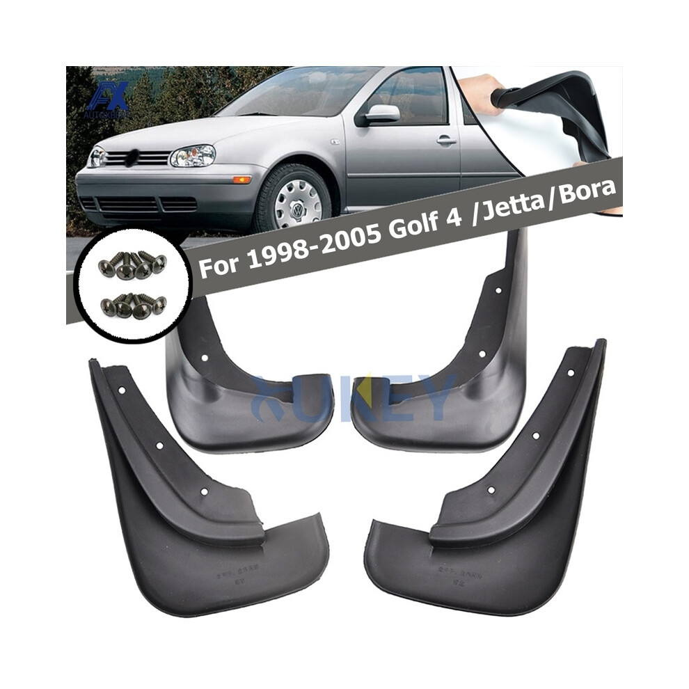 Oe Styled Car Mud Flaps Fender For 1998-2005 Vw Golf 4 Mk4 Iv Bora Jetta 8902774230725
