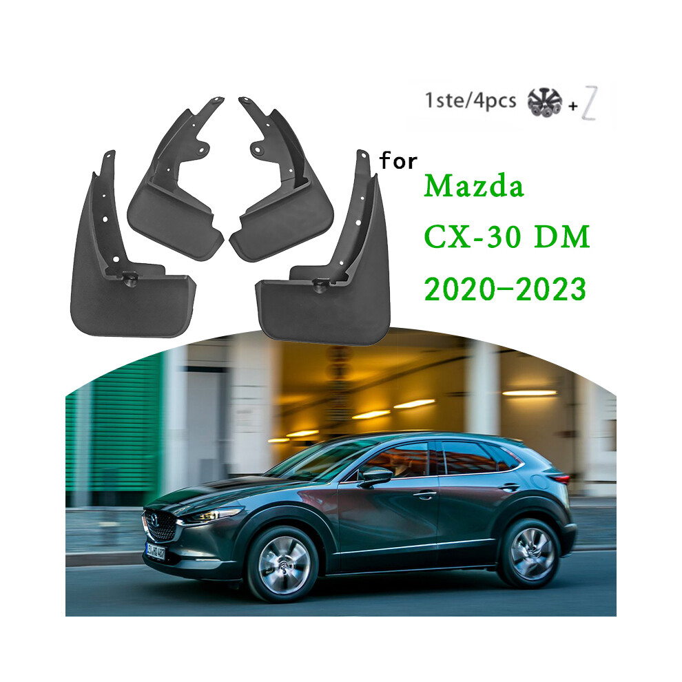 For Mazda Cx-30 Cx30 2022 2020 2021 Dm Front Rear Car Mudflaps Mudguards 8902774230824