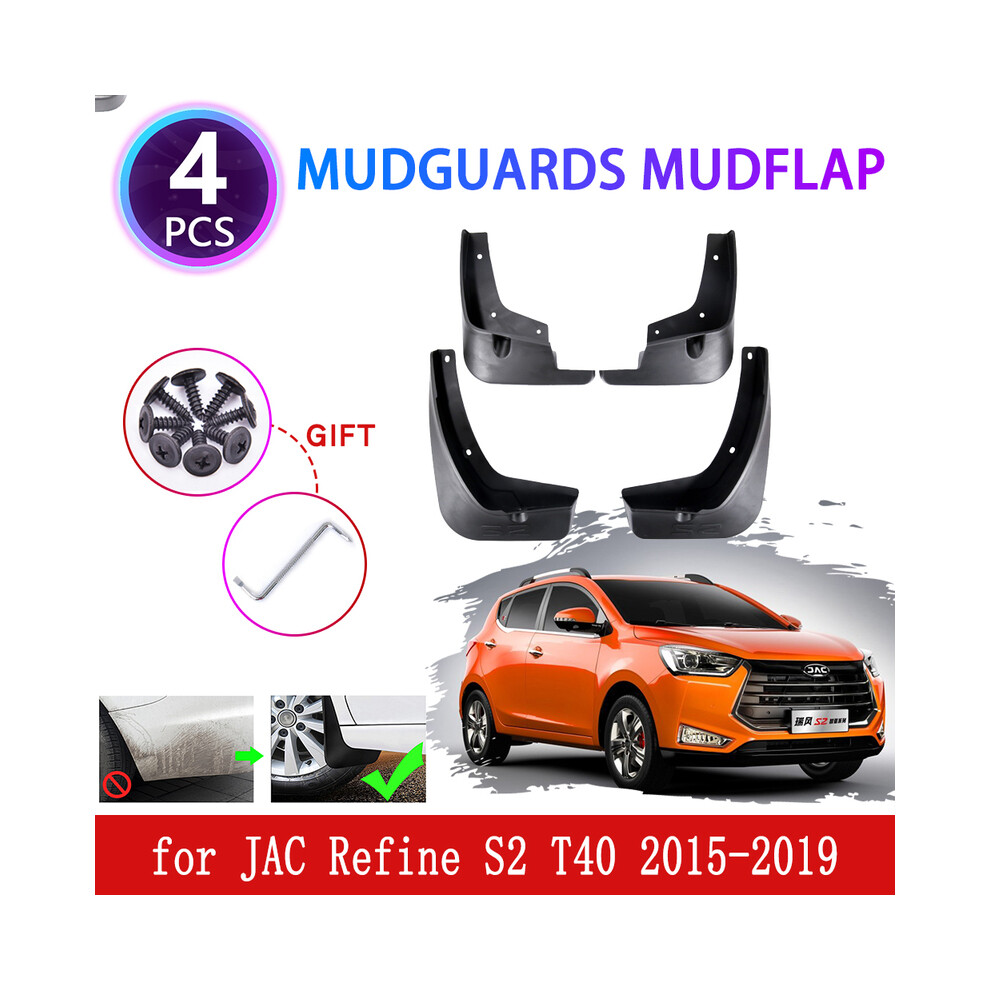 4Pcs For Jac Refine S2 T40 T4 2015 2016 2017 2018 2019 Mudguards Mudflaps 8902774230817