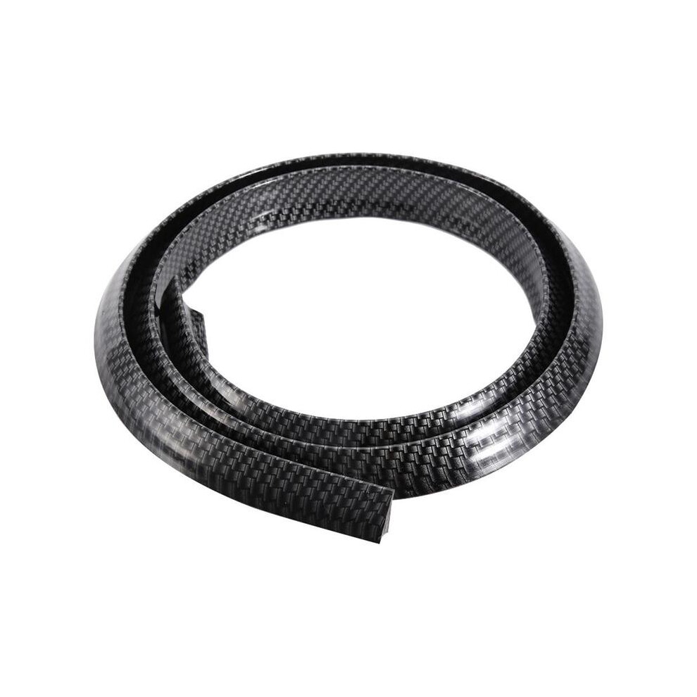 Rubber Car Wheel Arch Protector Carbon Fiber Texture Fender Anti Collision 8902774230848