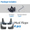 Set Mudflaps For Ford Kuga Escape 2013 2014 2015 2016 2017 2018 2019 Splash 4