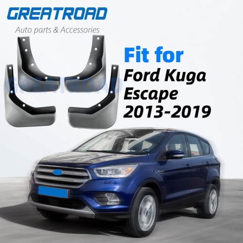 Set Mudflaps For Ford Kuga Escape 2013 2014 2015 2016 2017 2018 2019 Splash