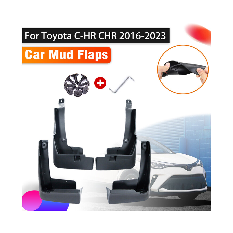 4X Mudguards For Toyota C HR 2022 Accessories C-HR CHR 2016~2023 Auto