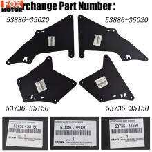 Fender Liners Splash Shield for Toyota Land Cruiser Prado J120 J150 2003