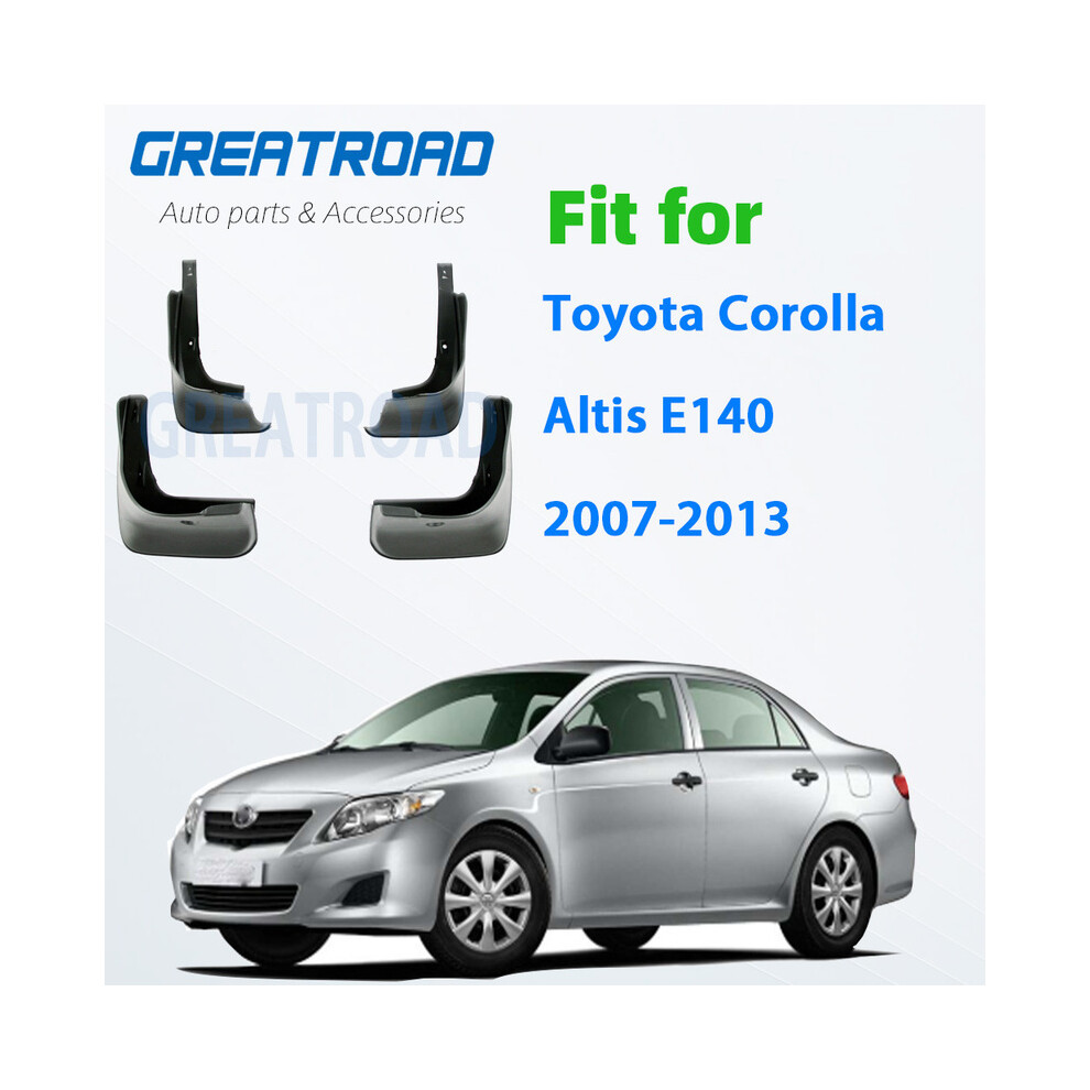 Mud Flaps For Toyota Corolla Altis E140 2007-2013 Mudflaps Splash Guards 8902774231975
