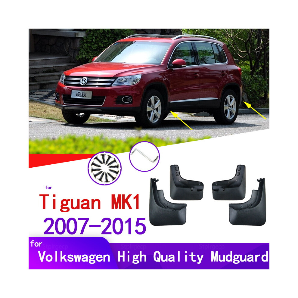 Car Mud Flaps For Volkswagen Vw Tiguan Mk1 Ad1 5N 2007-2015 Mudguards 8902774232293