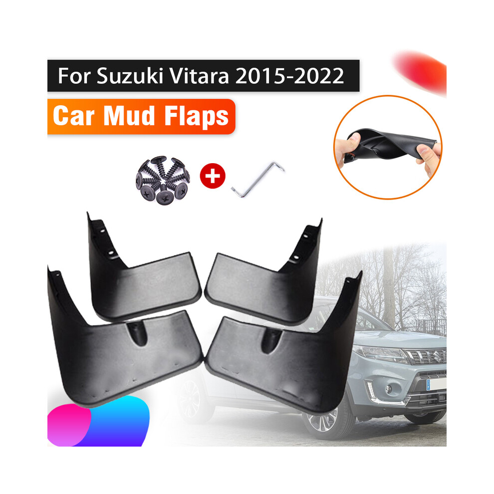 4Pcs Car Mudguards For Suzuki Vitara Accessories 2022 Escudo Ly 2015~2022 8902774232552