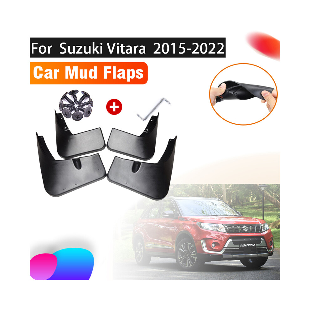 4 Pcs Car Mudguards For Suzuki Vitara 2022 Accessories 2022 ~ 2015 Escudo 8902774232644