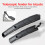 2pcs Universal Telescopic Front Rear Mudguard  Adjustable Mountain Road 2