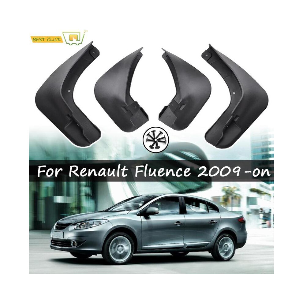 Set Car Mud Flaps For Renault Fluence Samsung Sm3 2009-On Splash Guards 8902774232972