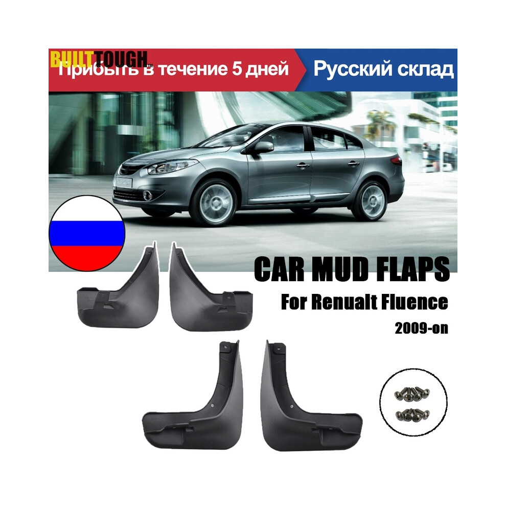 Car Mudflaps For Renault Fluence Samsung Sm3 2009-On Mud Flaps Splash 8902774233306