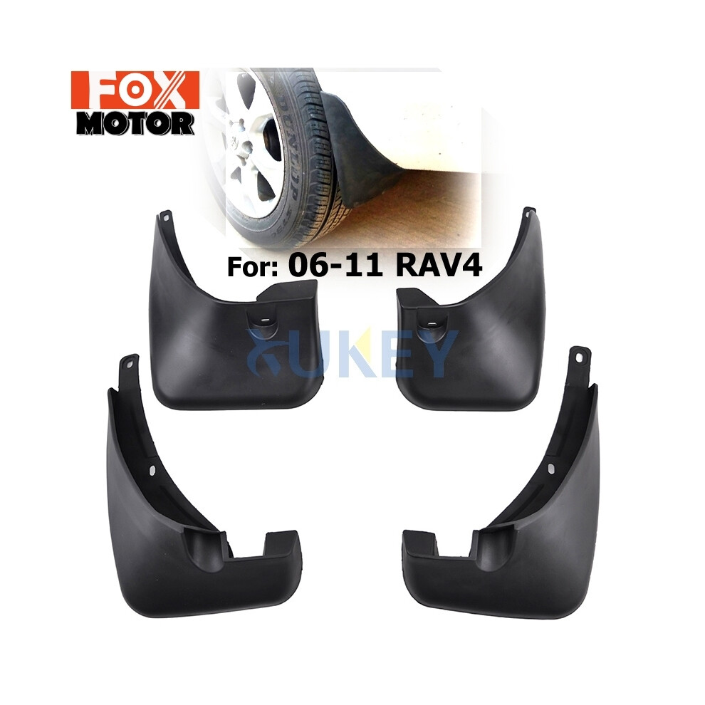 For Toyota Rav4 No Flare 2006-2012 Set Mud Flaps Mudflaps Splash Guards 8902774233276