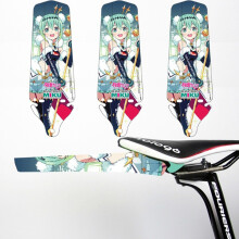 Bicycle Mudguard PP For Bike Mudguard Mini DH Downhill AM Soft Tail Mud