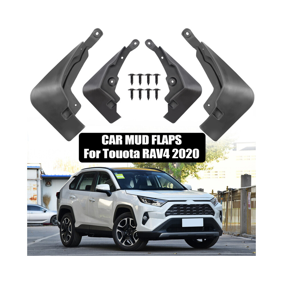 Durable Pp Mud Flaps For Toyota Rav4 Rav 4 2020 Car Mudguards Rear Front 8902774233849