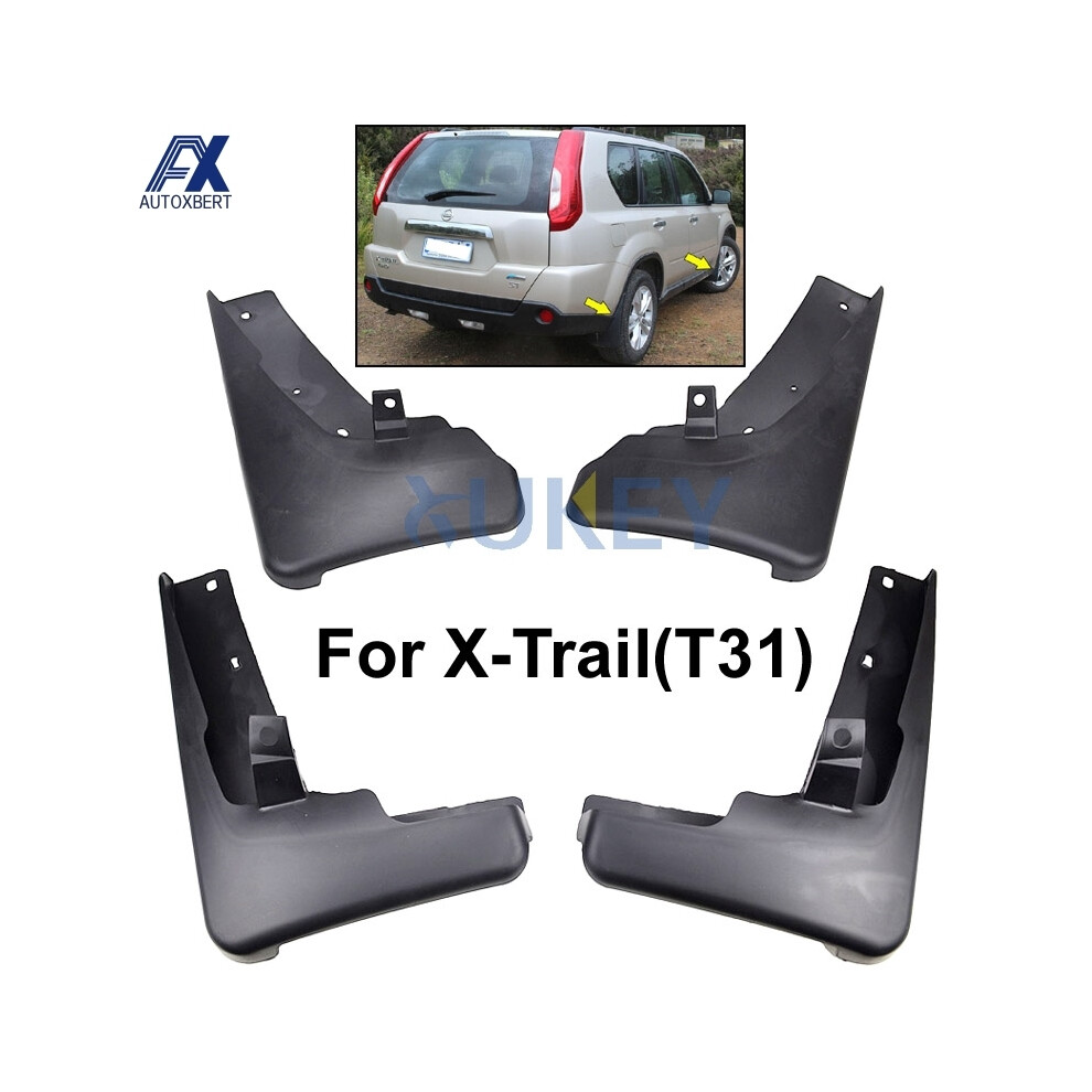 For Nissan X-Trail T31 2008-2013 Xtrail Mud Flap Mudguards Splash Guards 8902774234198