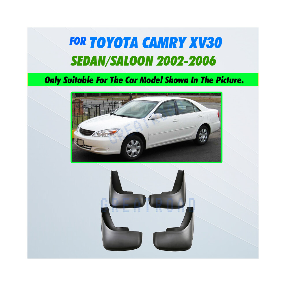 Front Rear Car Mudflap For Toyota Camry Xv30 Xv 30 2002-2006 Fender Mud 8902774234396