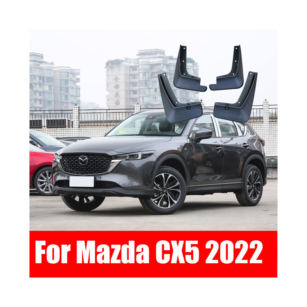 Mudguards For Mazda Cx5 Cx 5 2022 4Pcs Front Rear Fender Mud Flaps Guard 8902774234631