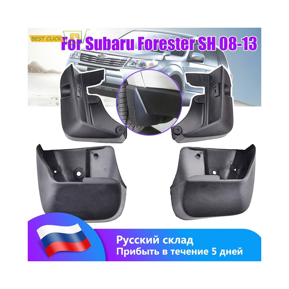 4Pcs Car Front Rear Fender Flares Splash Guards Mud Flaps Mudguards For 8902774234761