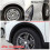 Car Fender Flare Wheel Arch Wing Expander Eyebrow Protector Auto Mudguard 4