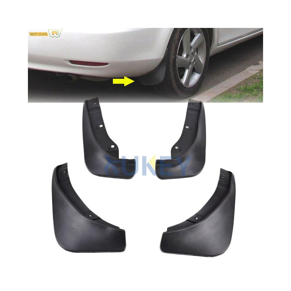 4Pcs Front Rear Mud Flaps Splash Guards Fender Mudguards For Mazda 6 Gg1 8902774235423