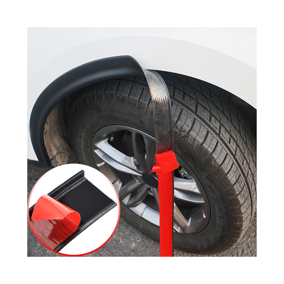 Universal Fender Flares Car Wheel Arches Wing Expander Arch Eyebrow Mudguard 8902774235706