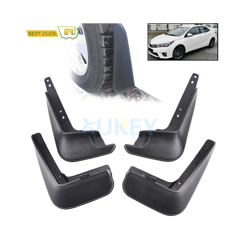 Front Rear Car Fender Set Molded Mud Flaps For Toyota Corolla Altis 2014 8902774236048