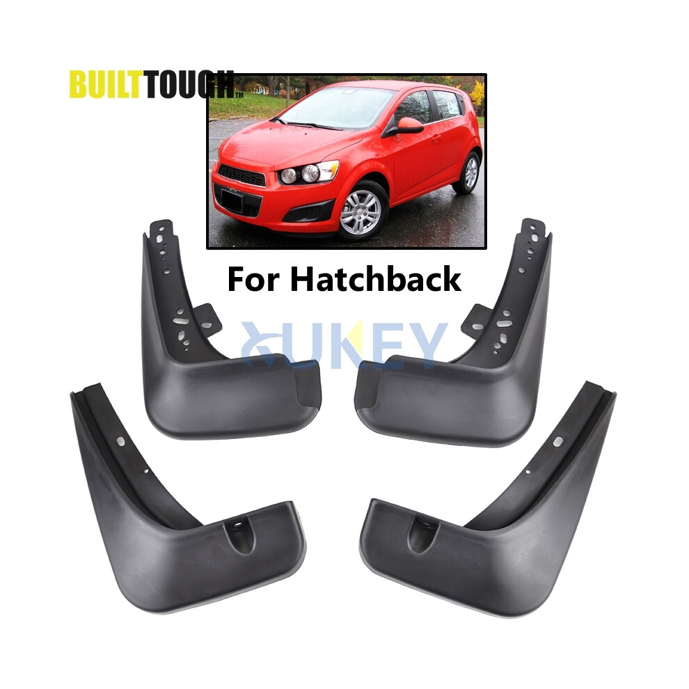 Car Mud Flaps For Chevrolet Aveo Sonic Tm Barina Hatchback 2012-2016 Mudflaps 8902774236475