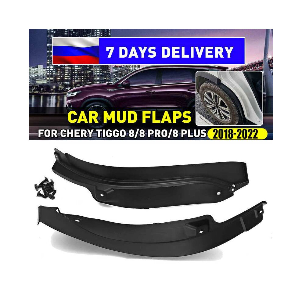 Fender For Chery Tiggo8 /Tiggo8 Plus /Tiggo 8 Pro 2018-2020 2021 2022 Black 8902774236550
