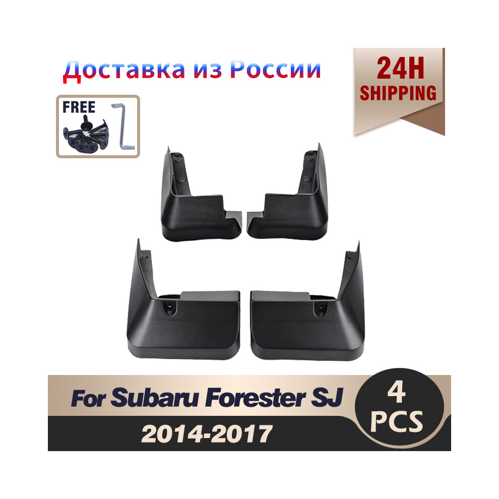 4Pcs Car Fender Flares For Subaru Forester Sj 2014 2015 2016 2017 Front 8902774236611