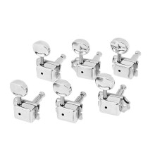 6R Inline Vintage Tuning Pegs Tuners Machine Heads For Fender Strat Guitar