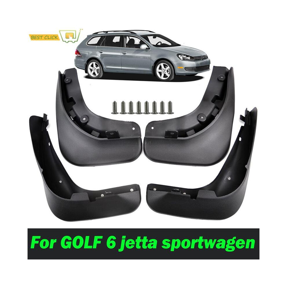 4X Set For Vw Golf 6 Mk6 Variant Vento Wagon Jetta Sportwagen Mud Flaps 8902774236840