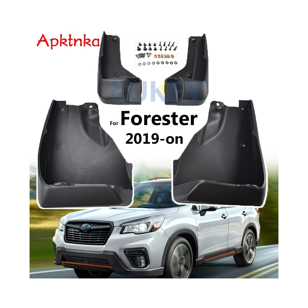 Apktnka Set Molded Mud Flaps For Subaru Forester Sk 2019 -On Mudflaps 8902774237175