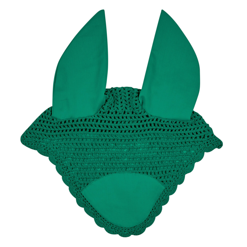 (Full, Green) Weatherbeeta Prime Ear Bonnet