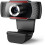 Webcam 1080P com Microfone Câmera Usb Hd com Visualização de 105 com Correção Automática de Luz Plug And Play para 1