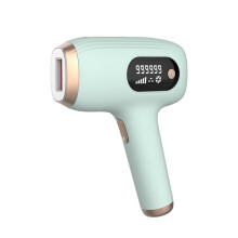 Ipl Light Hair Remover Cooling Leve Saída de 5 Níveis Presente de Aniversário 900.000 Tratamentos Óculos de Proteção Verde