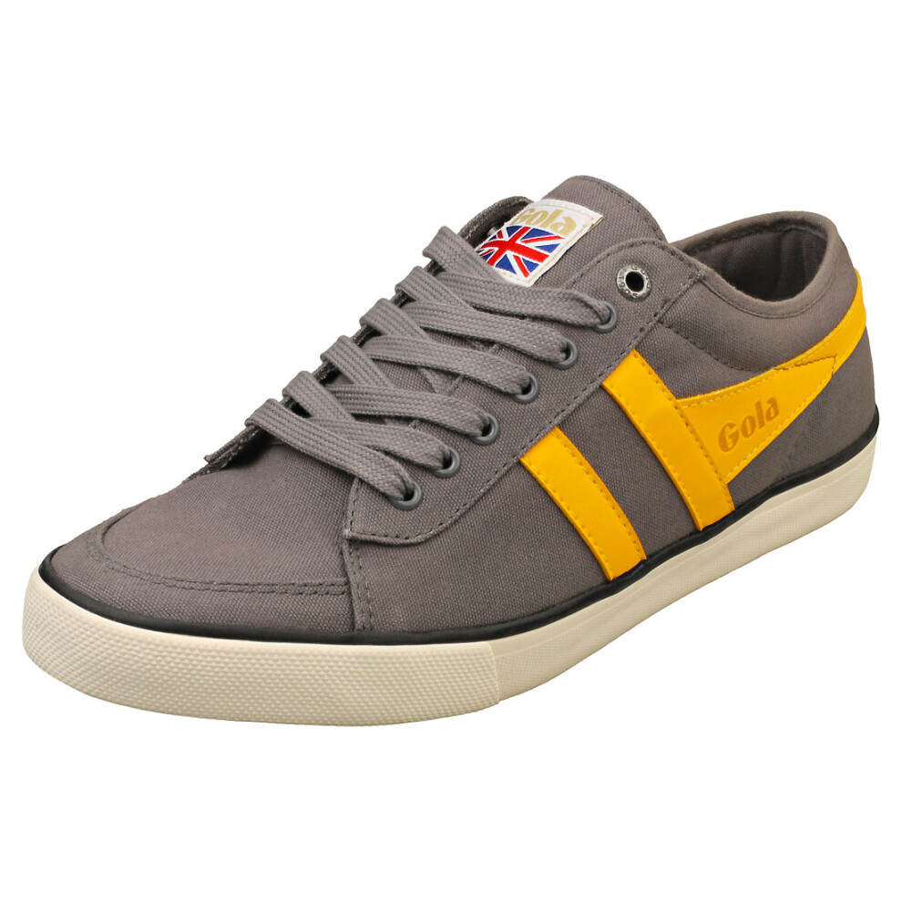 (7) Gola Comet Mens Fashion Trainers in Ash Sun