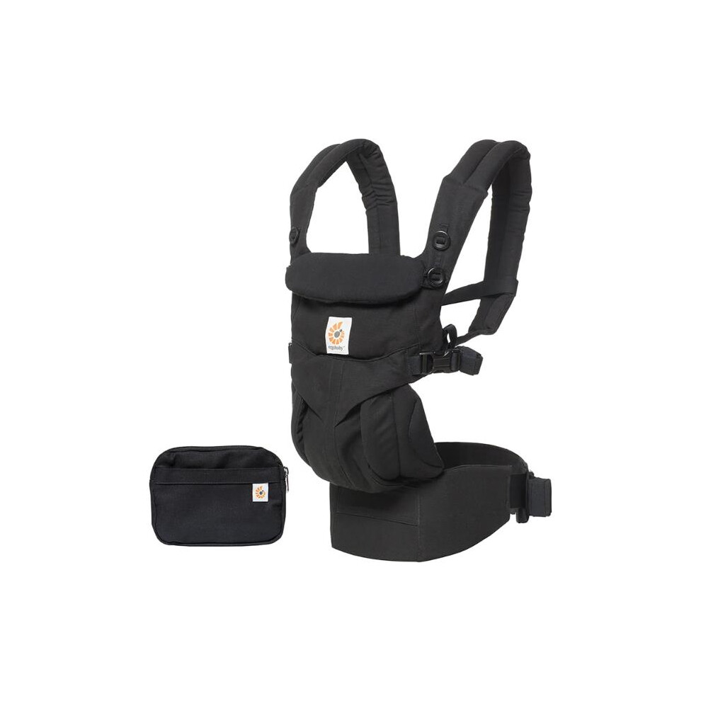 Ergobaby Omni 360 Baby Carrier Premium Cotton Pure Black on OnBuy