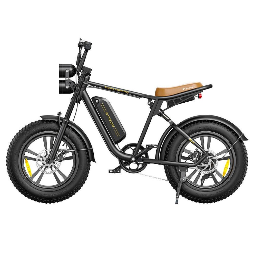 (BLACK SINGLE) ENGWE M20 Electric Bike 750W 25KM/H (Adults), 13AH