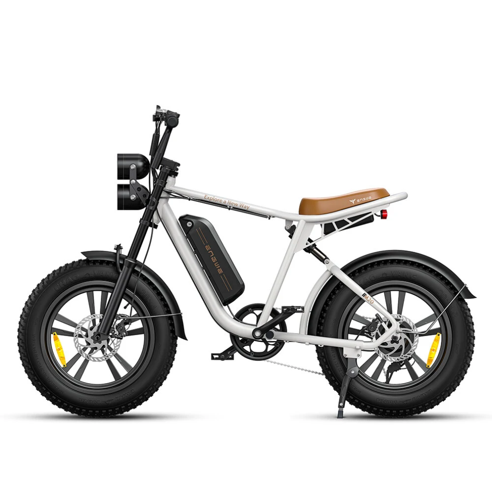 (WHITE SINGLE) ENGWE M20 Electric Bike 750W 25KM/H (Adults), 13AH