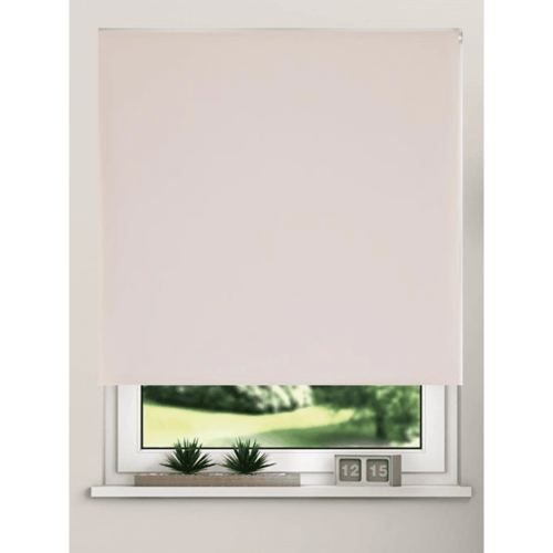 (140cm) Pink 100% Thermal Blackout Roller Blind For Windows