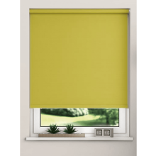 (85cm) Green 100% Thermal Blackout Roller Blind For Windows