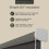 (75cm) Black 100% Thermal Blackout Roller Blind For Windows 4
