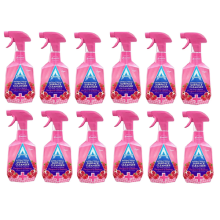 Astonish Antibacterial Surface Cleaner Pomegranate & Raspberry Spray 12 x 750ml