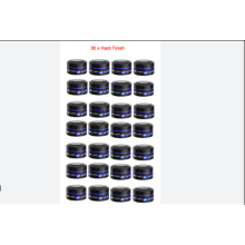 GUMMY Professional Hair Styling Wax HARD Finish 150ML Full Box 36PCS
