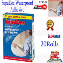SupaDec All Purpose Powder Wallpaper Paste Adhesive 20 Rolls